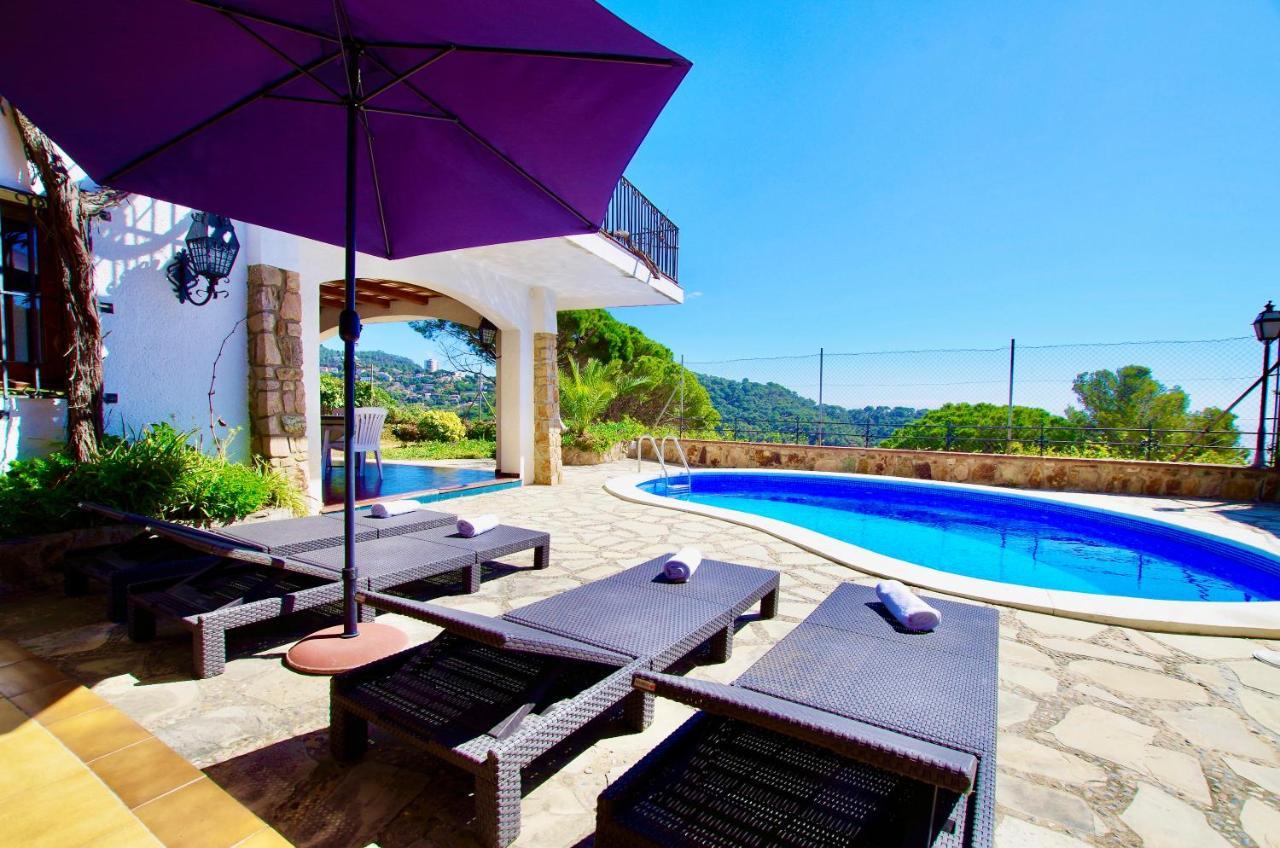 V&V Lloret- Villa Mediterrania, Vistas Panoramicas Al Mar 滨海略雷特 外观 照片