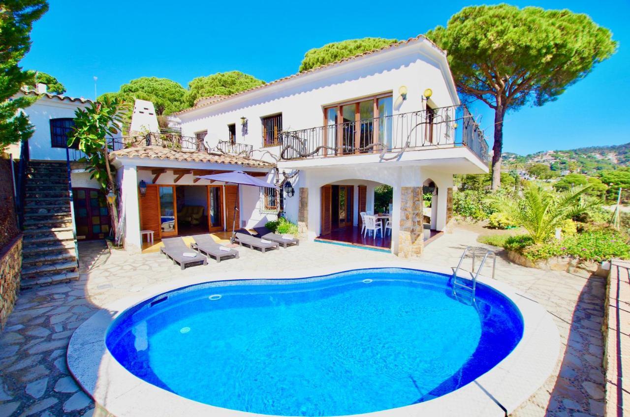 V&V Lloret- Villa Mediterrania, Vistas Panoramicas Al Mar 滨海略雷特 外观 照片